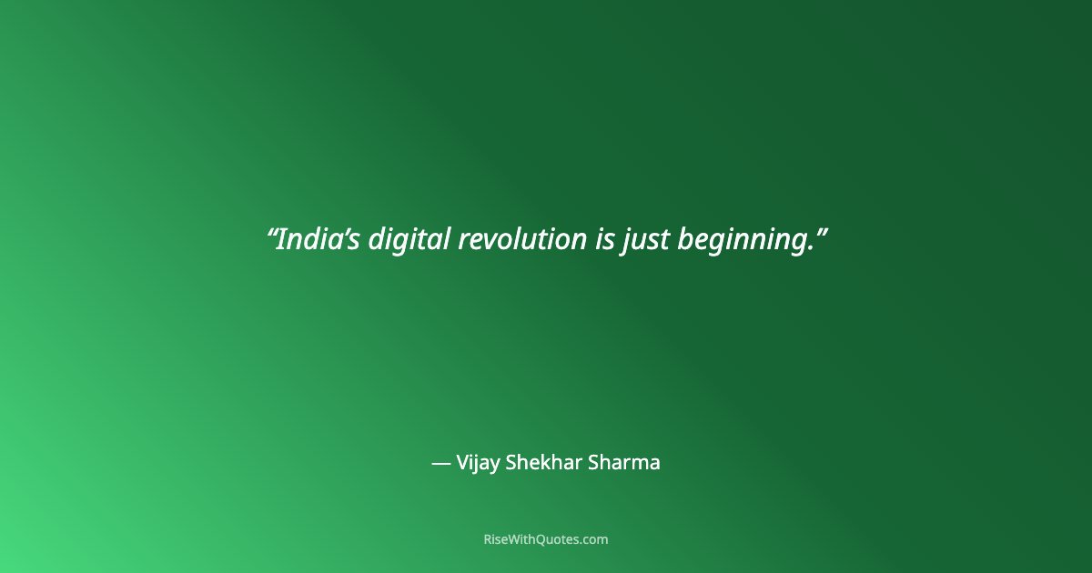 India’s digital revolution is just beginning.